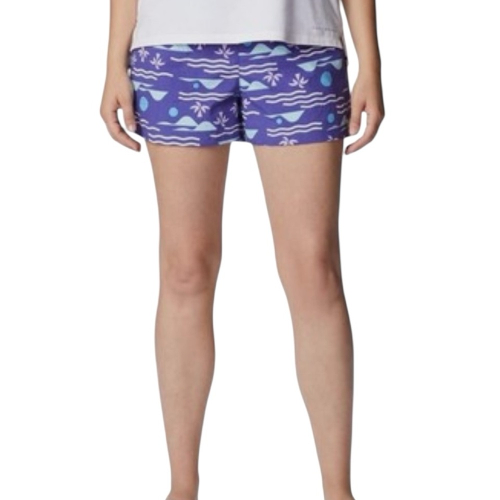 Columbia Womens Sandy River II Printed Shorts Size L